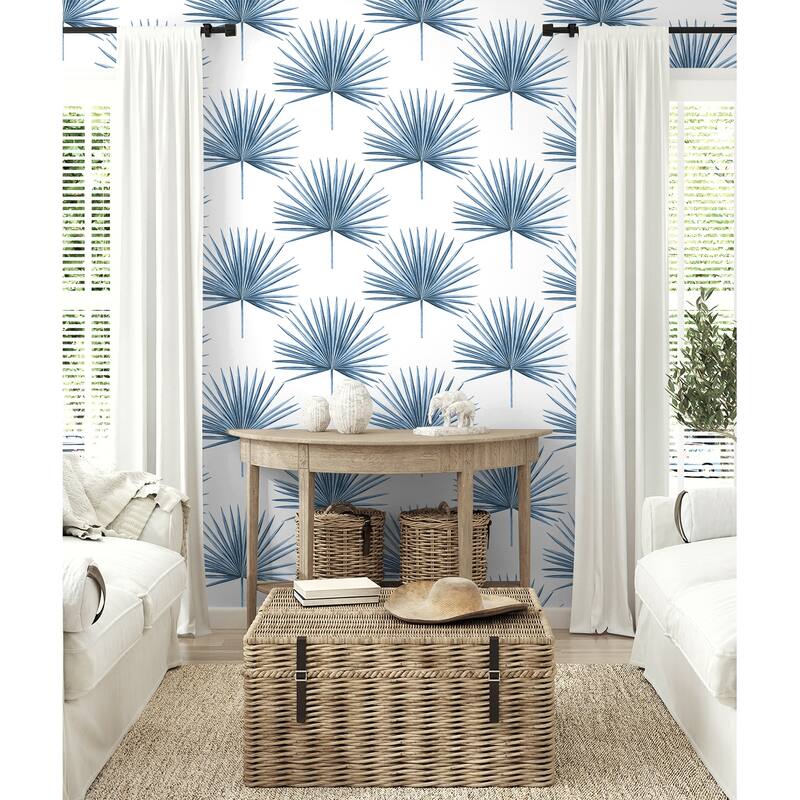 Harry & Grace Pacific Palm Peel and Stick Wallpaper