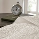 preview thumbnail 6 of 107, Madison Park Mansfield Reversible Oversized 3-piece Solid Texture Bedspread Quilt Set with Matching Shams