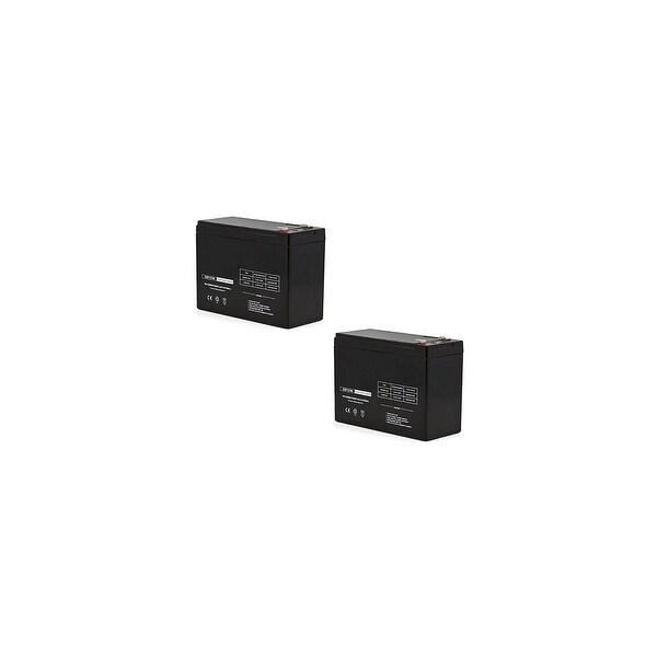 Replacement AGM SLA Battery 12V-10Ah 2-Pack Replacement AGM SLA Battery