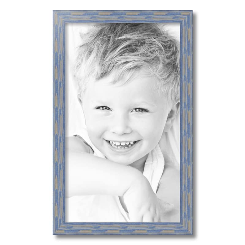 ArtToFrames Rustic Waves 14x24 Inch Picture Frame, 1.50 Inch Wood Poster Frame Available in Multiple Colors (56673-14x24)
