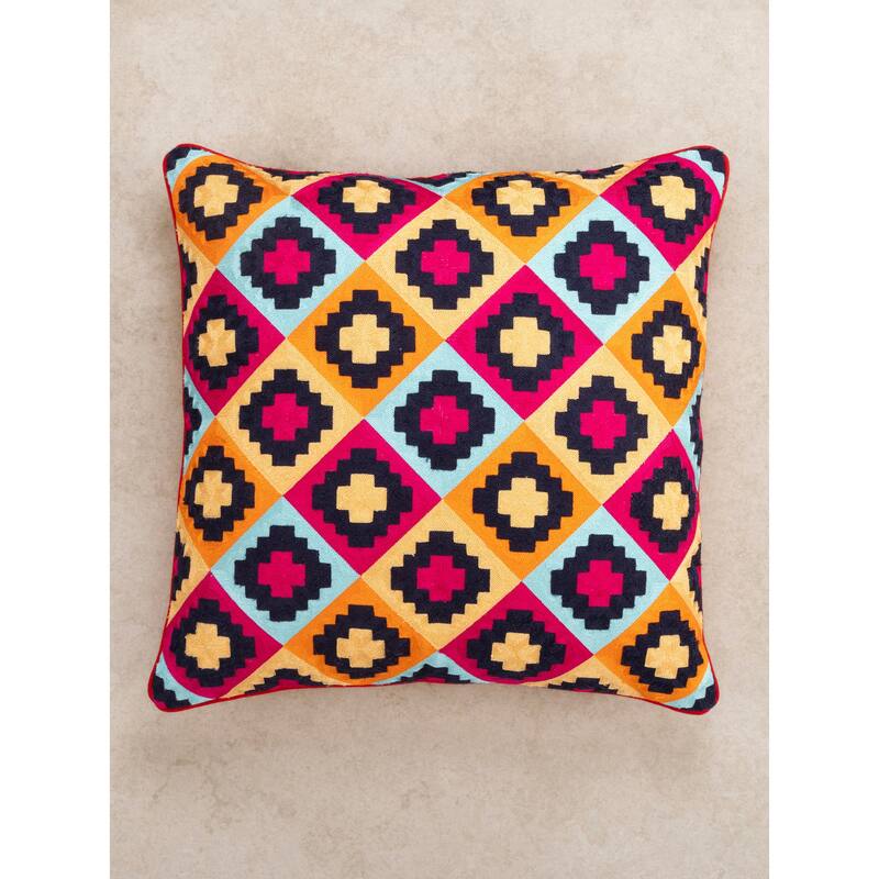 Mandira Throw Pillow Cover, 20"x20"