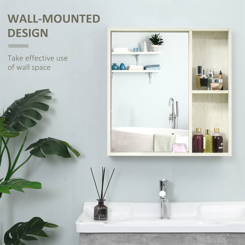 Bathroom Medicine Cabinet with Mirror,Bathroom Cabinet Wall Mounted