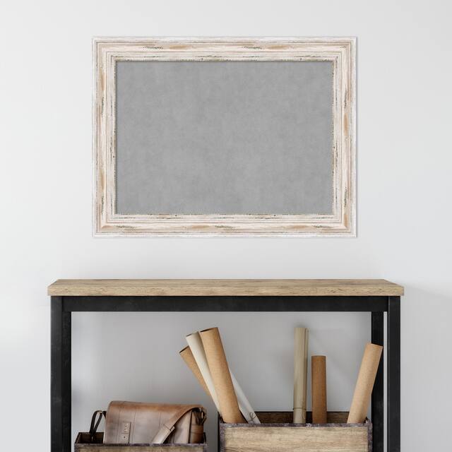 Magnetic Board, Alexandria White Wash