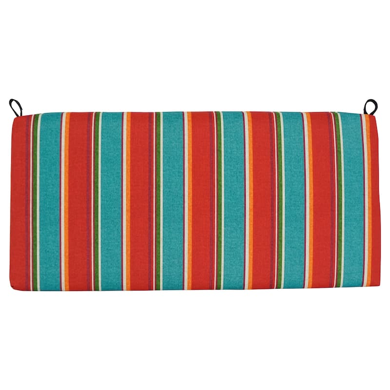 42-inch by 19-inch Indoor/Outdoor Loveseat Cushion - 42 x 19