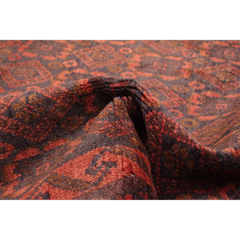 ECARPETGALLERY Hand-knotted Teimani Dark Grey Wool Rug - 3'8 x 6'0