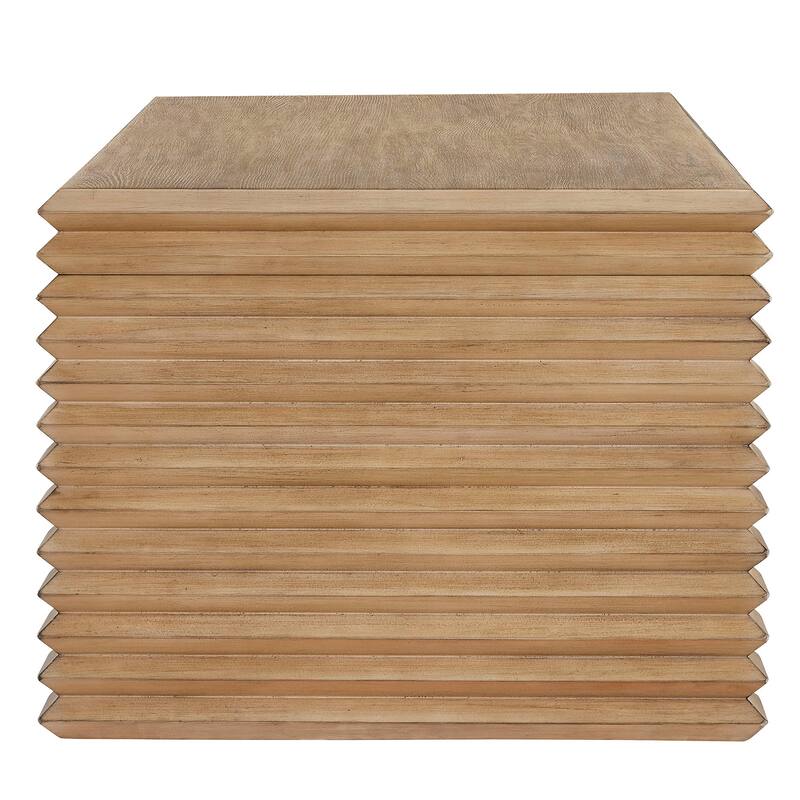 Canto Rectangular Stacked Design Coffee Table