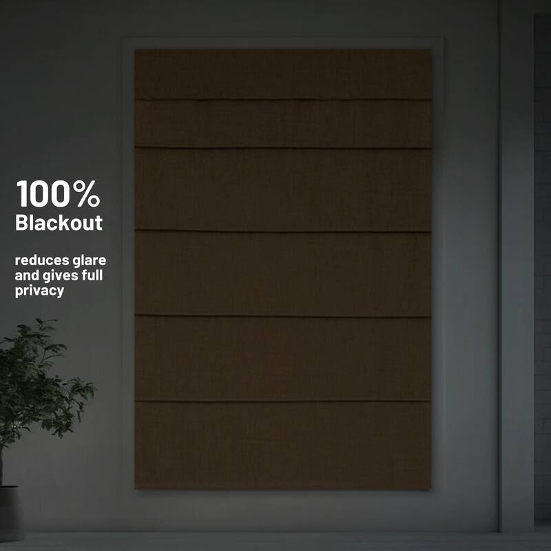 CHICOLOGY Cordless Roman Shades, Privacy Window Blinds for Home
