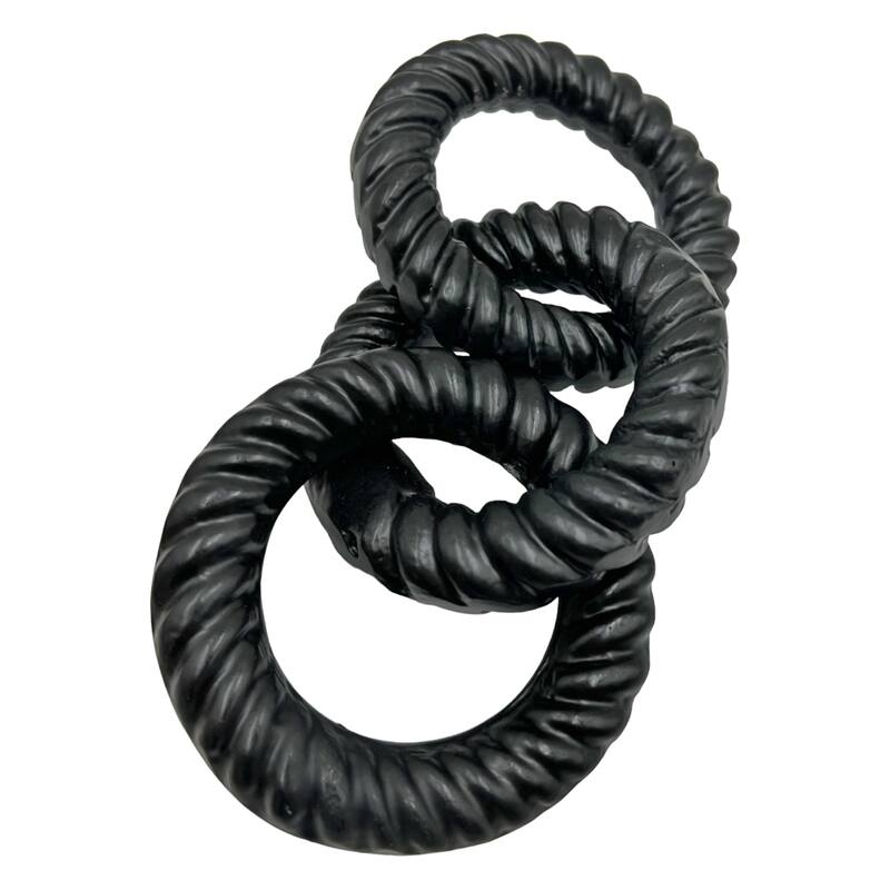 Decorative Handmade Aluminum Modern Chain Sculpture