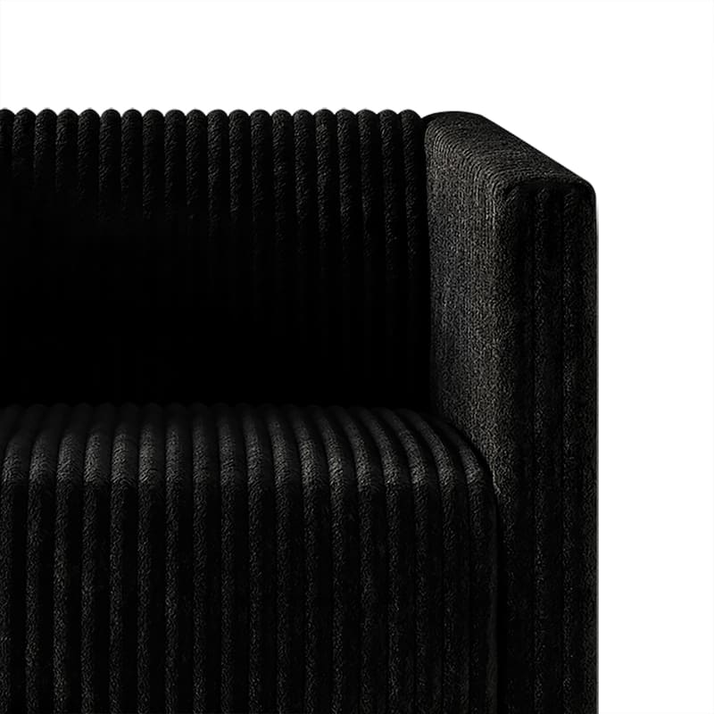 CraftPorch Corduroy Modern and Glamorous Velvet Upholstered Loveseat