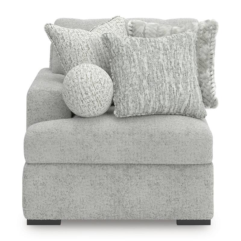 Signature Design by Ashley Snodoodle Gray 2-Piece Sectional - 82" W x 41" D x 40" H