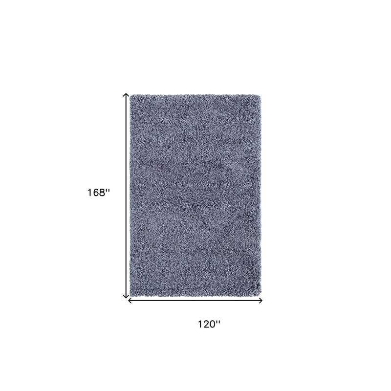 Stylish Rectangle Area Rug with Solid Color Design - 168' X '120' X '2.75