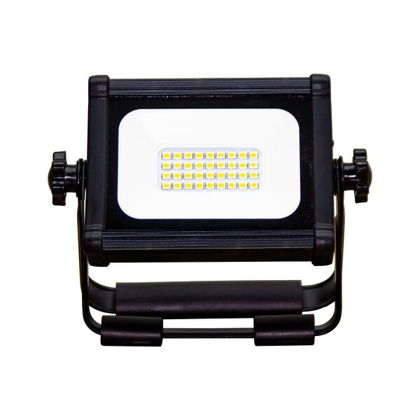 1500 Lumen LED Rechargeable Work Light - Black - 1.25&quot; D x 5.25&quot; W x 3.