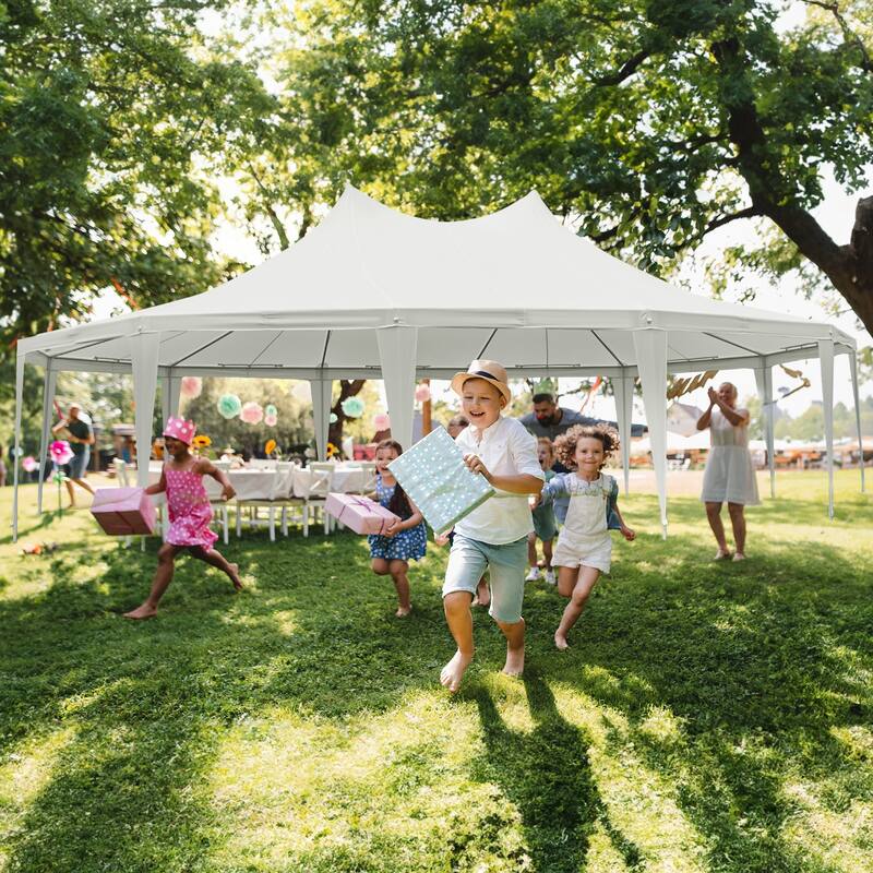 EROMMY Outdoor Tent Collection: Quick Setup for Your Perfect Outdoor Space - 29'x23' - Pointed top