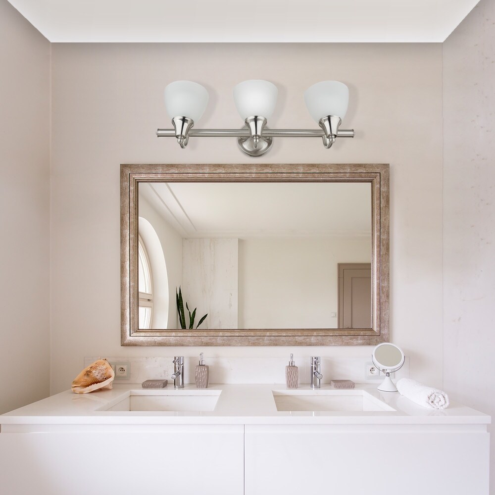 Globe Electric 50700 Estoril 5 Piece Bathroom Vanity Light Set With Towel Bar Towel Ring Robe Hook And Toilet Paper Holder Overstock 13154755