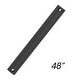 preview thumbnail 4 of 11, 24"/36"/48" Downrod Accessories For Sofucor Ceiling Fan or Ceiling Light,Nickel or Black Black 48"
