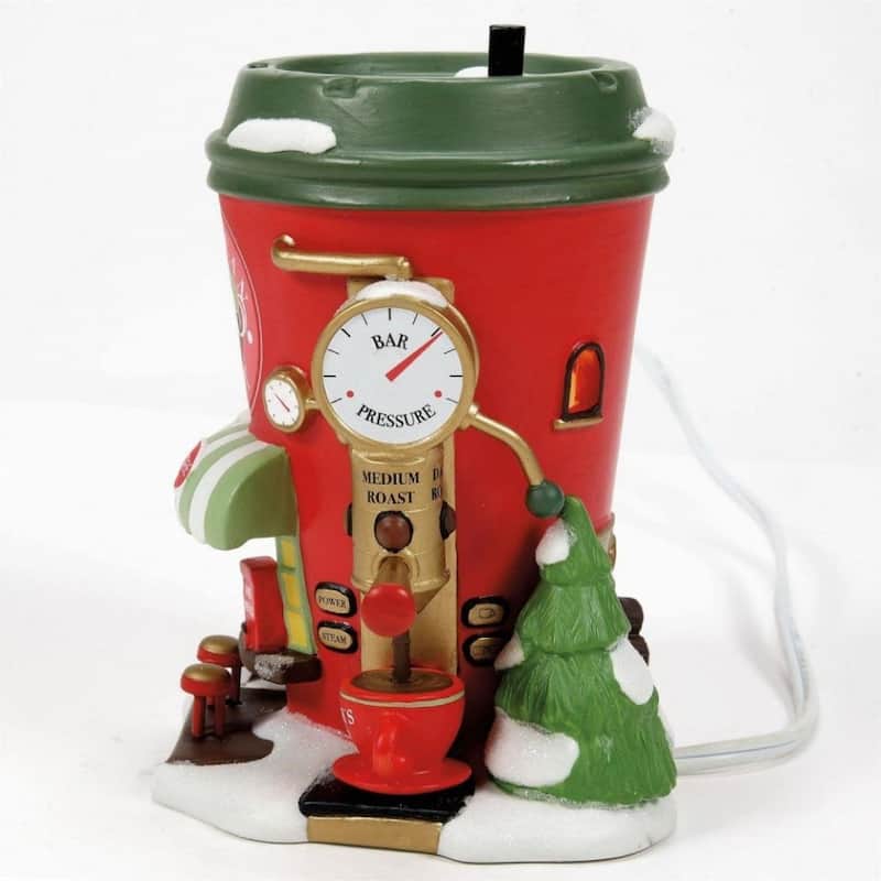 Department 56 North Pole Series Bean Depot Espresso Co. Lighted Building - 6014509
