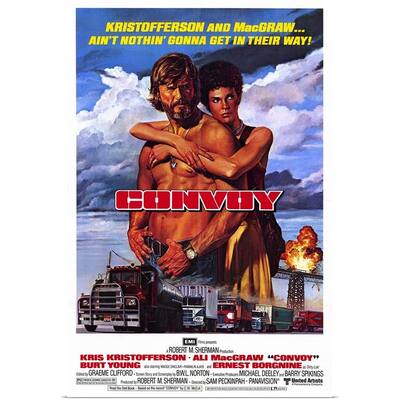 "Convoy (1978)" Poster Print