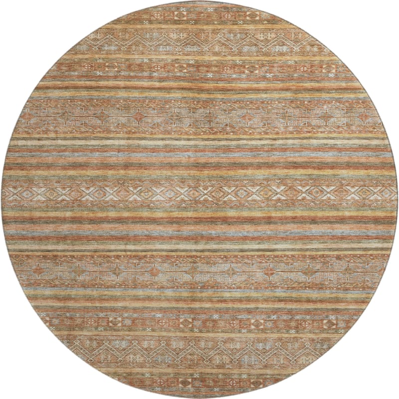 Premium Washable Super Soft Boho Stripes Mayfield Rug