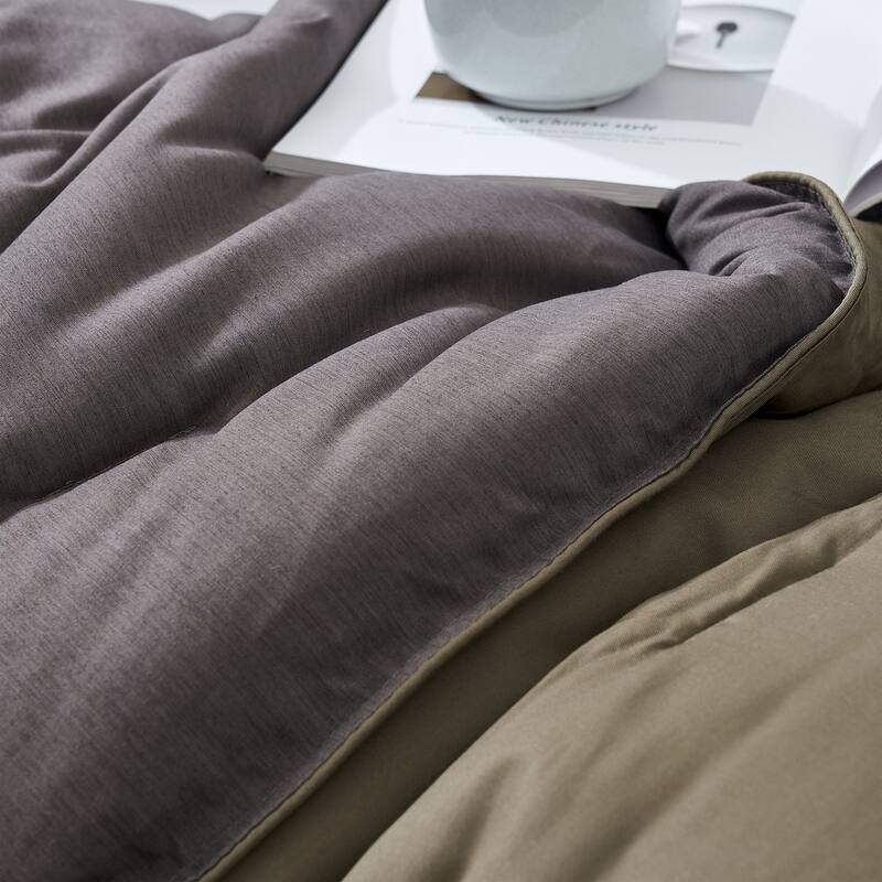 Ice Panda - Coma Inducer® Cooling Comforter Set - Chocolate Chip & Fudge