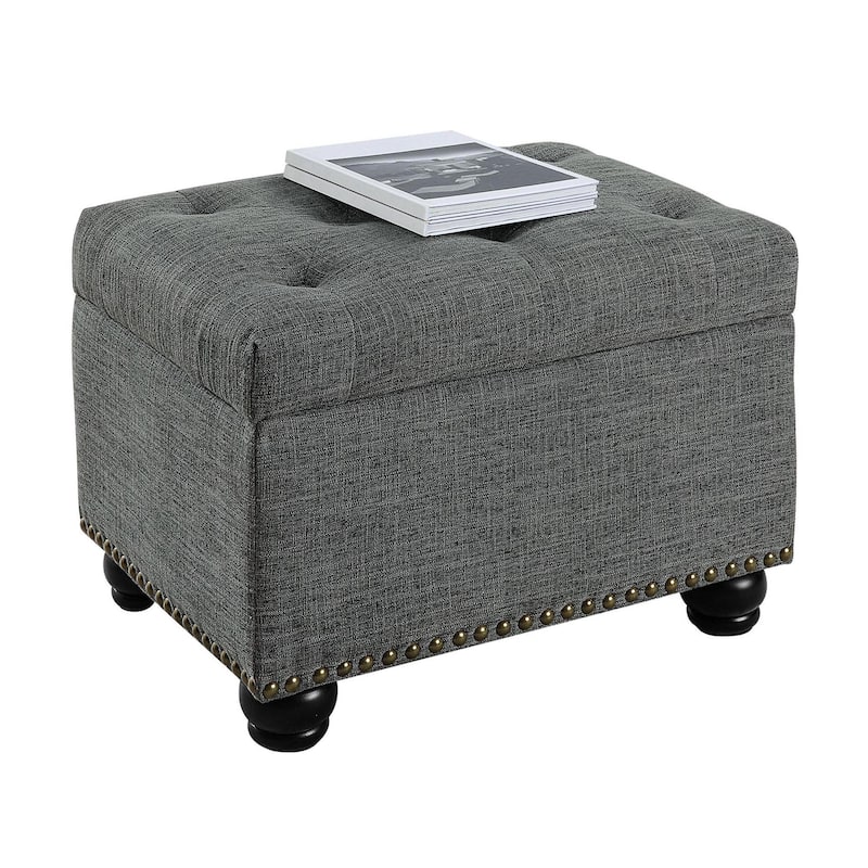 Convenience Concepts Designs4Comfort 5th Avenue Storage Ottoman