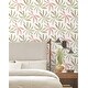 preview thumbnail 3 of 5, York Wallcoverings Little Garden Leaf and Coral Wallpaper