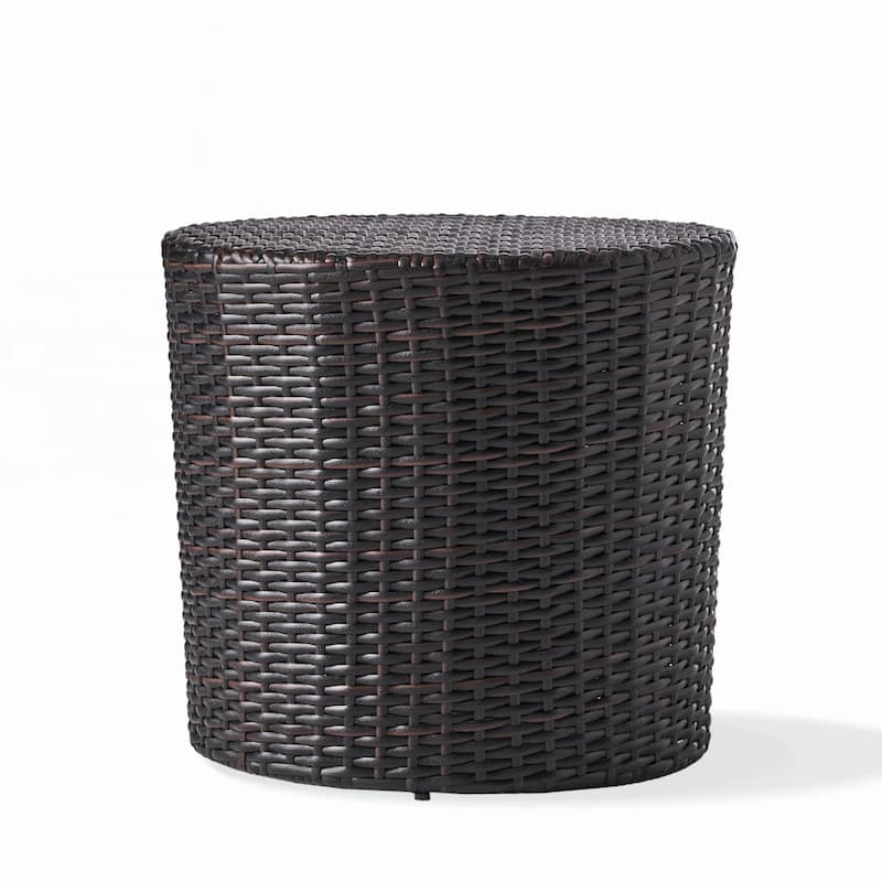 Outdoor Polyethylene rattan SIDE TABLE