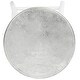 preview thumbnail 4 of 6, SAFAVIEH 30 -inch Kenzie Silver Dipped White / Silver Barstool - 13.5" x 13.5" x 30"
