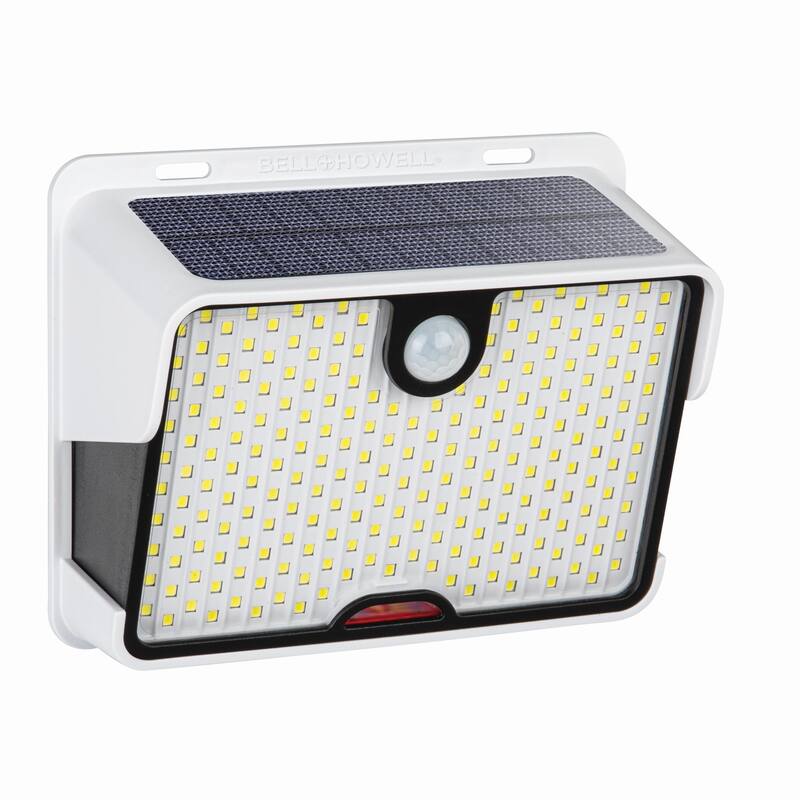 Bell + Howell Wall Light Pro Solar Powered Motion Sensor Outdoor LED Wall Light