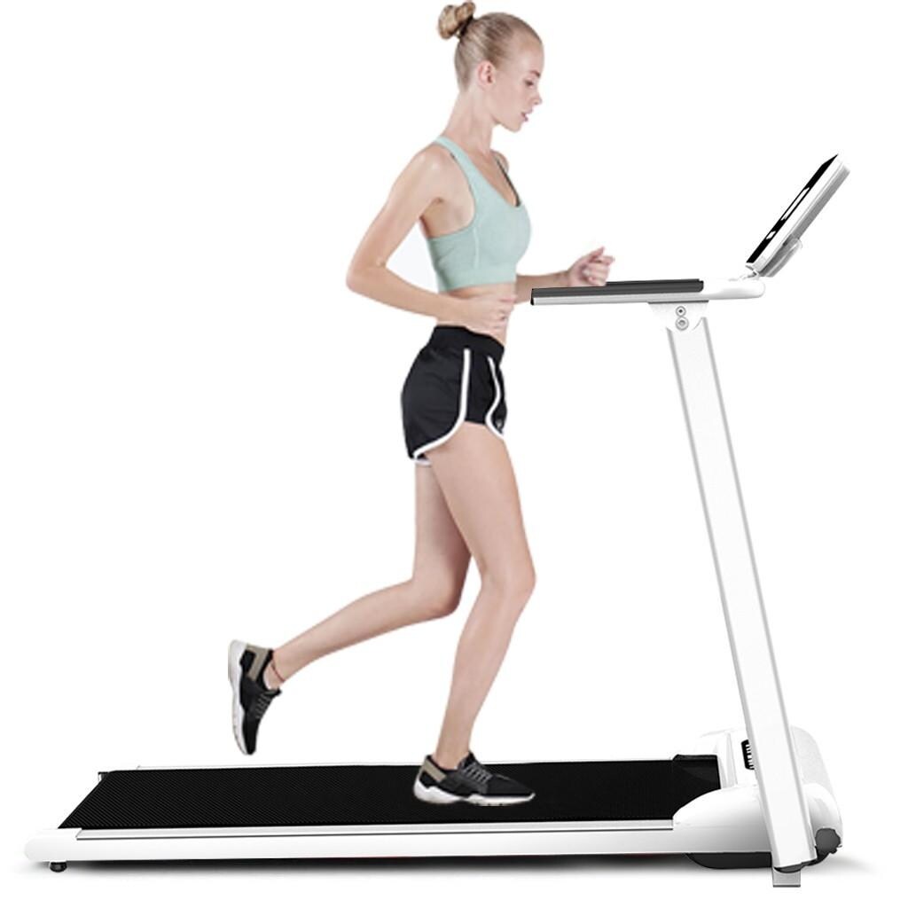 New folding electric treadmill motorised portable running machine online fitness lot