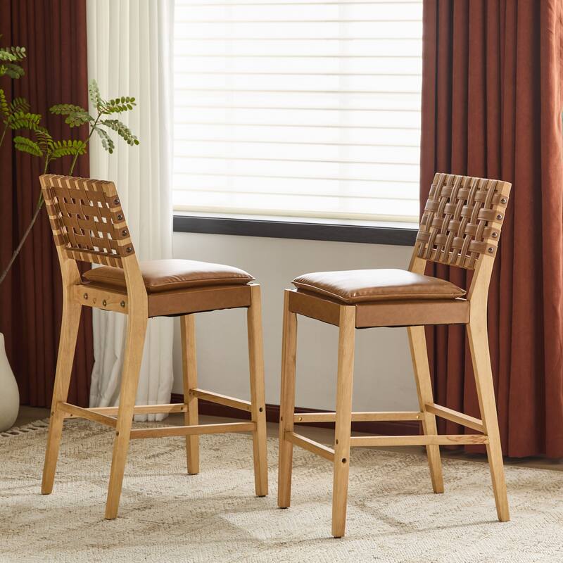 Rieti Lndoor Wooden Barstool