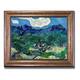 Olive Trees by Vincent Van Gogh Bronze-Gold Framed Canvas Art (22 in x ...