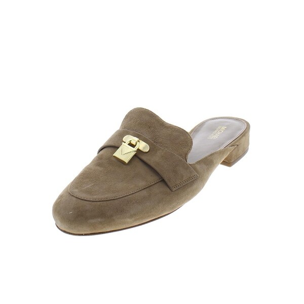 michael kors suede mules