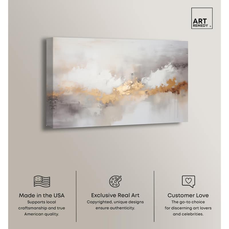 Golden Hour I Canvas by Art Remedy, Gallery Wrapped