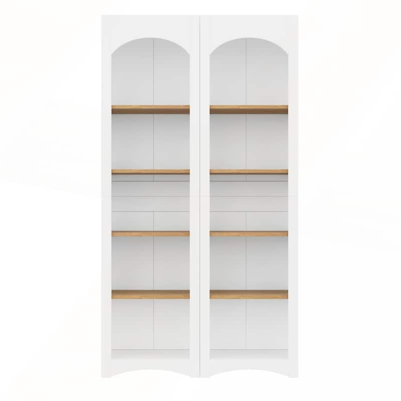 Free Standing 5 Tier Bookshelves