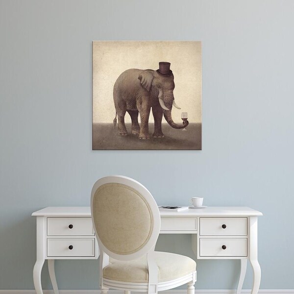 Easy Art Prints Terry Fan's 'A Fine Vintage' Premium Canvas Art
