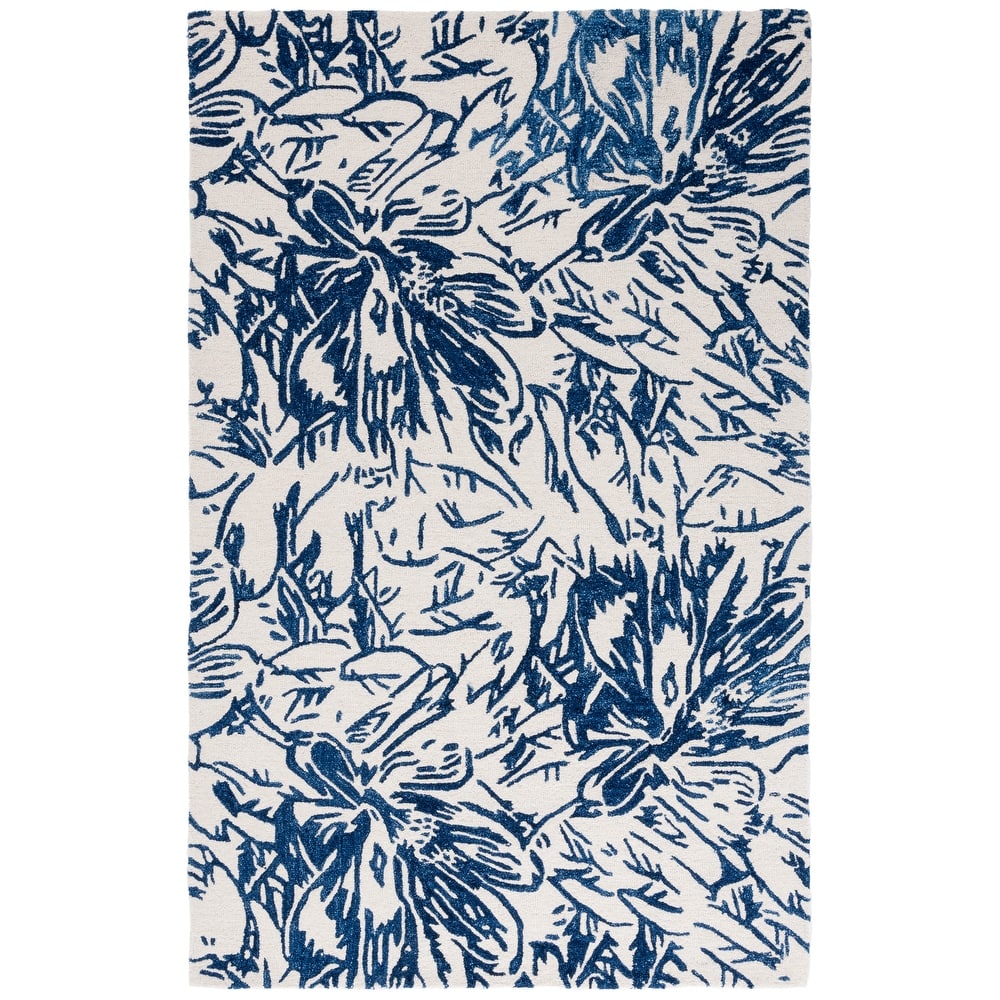 SAFAVIEH Handmade Jardin Antonella Country Wool Rug