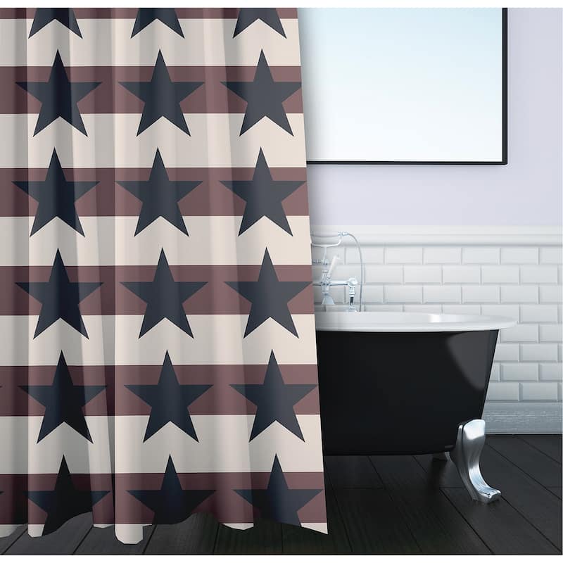Stars and Stripes Shower Curtain