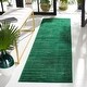 preview thumbnail 82 of 174, SAFAVIEH Vision Tanasa Modern Ombre Tonal Rug 2'2" x 10' Runner - Dark Green