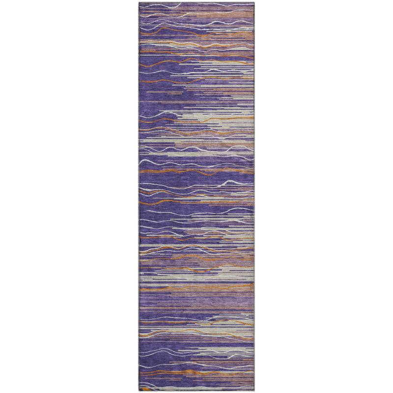 Premium Washable Super Soft Solid Landscape Mayfield Rug