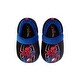 preview thumbnail 1 of 2, Marvel Spiderman Slippers for Kids The Amazing Spidey House Shoes Indoor Cozy Plush Slippers Size Toddler/Little Kids 11/12 - Black/Blue