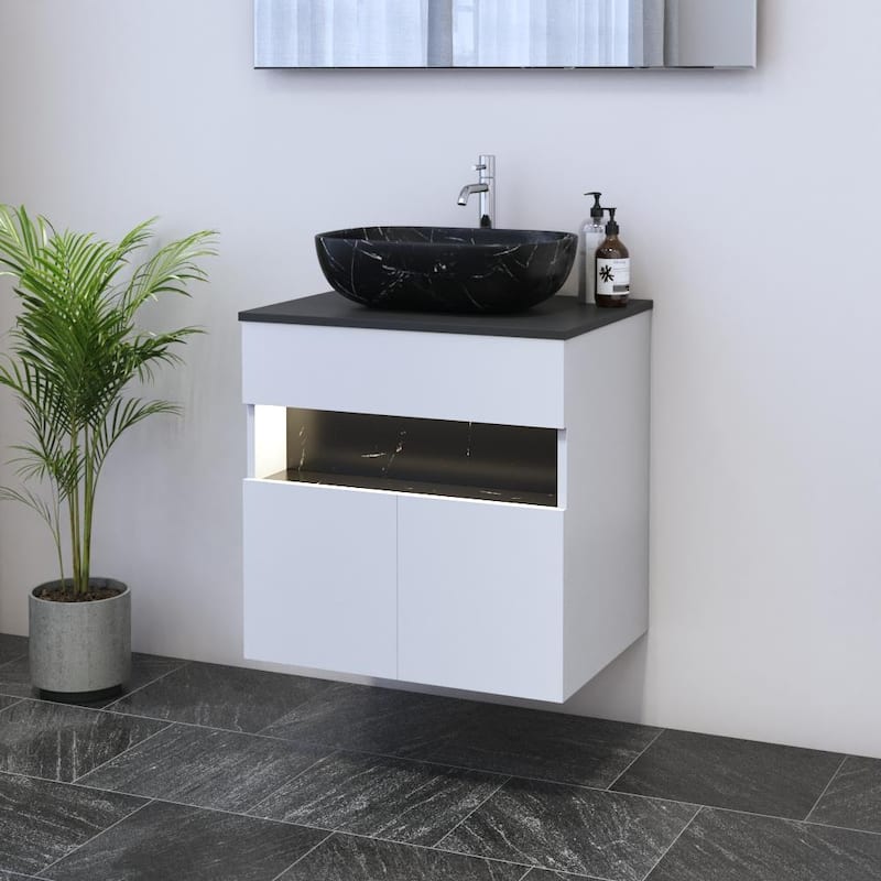 Laguna 2D 60 Floating Bathroom Vanity (24" Width)