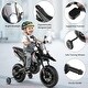 preview thumbnail 8 of 6, Aprilia Licensed Kids Ride On Motorcycle with 2 Training Wheels