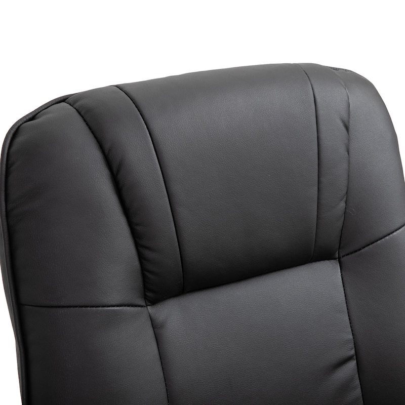 Faux Leather Manual Recliner