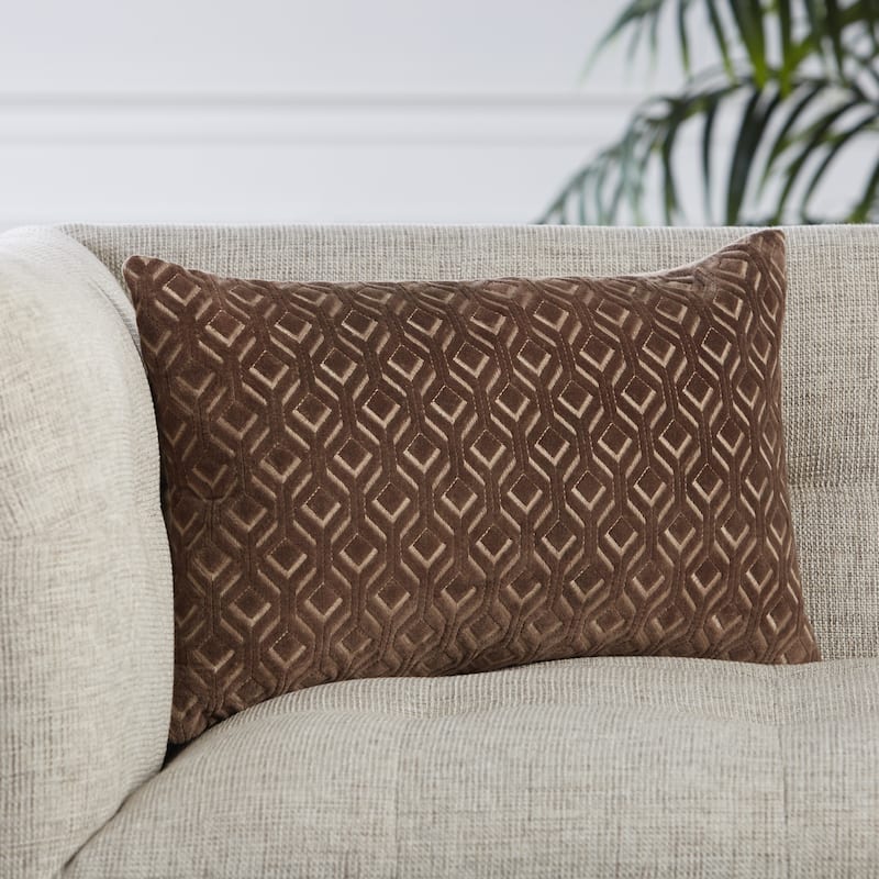 Lorient Trellis Lumbar Pillow