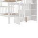 preview thumbnail 12 of 18, Functional & Stylish Stairway Bunk Bed - Twin Over Full with Drawer Storage, Solid Pine Construction, and Easy Assembly