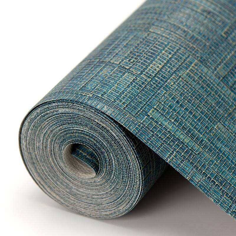 Warner Thea Blue Geometric Wallpaper