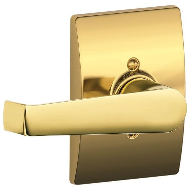 Schlage Elan Non-Turning One-Sided Dummy Door Lever with Decorative