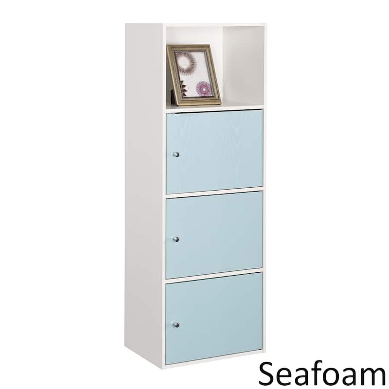 Convenience Concepts Xtra Storage 3 Door Cabinet with Shelf