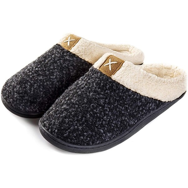 fleece lined slides