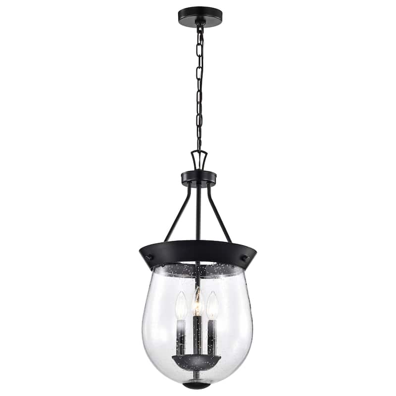 Nuvo Lighting 60/7800 Boliver 3 Light 12" Wide Pendant with Shade